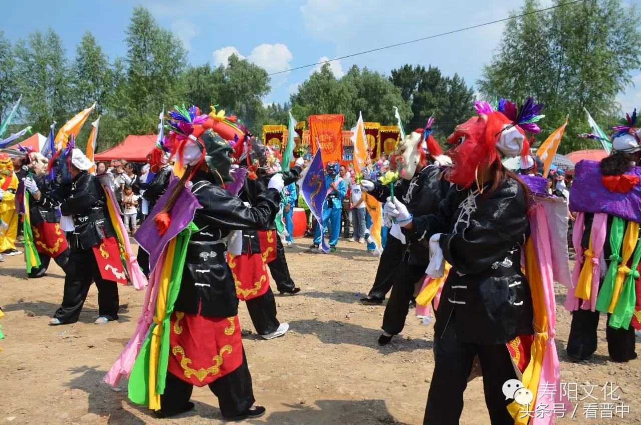 晋中寿阳傩舞、大竹马和耍叉