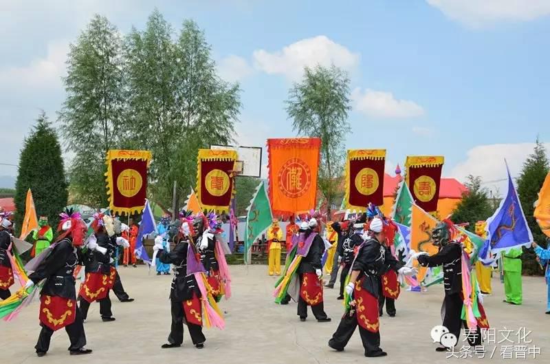 晋中寿阳傩舞、大竹马和耍叉