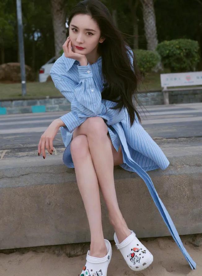杨幂的腿好绝