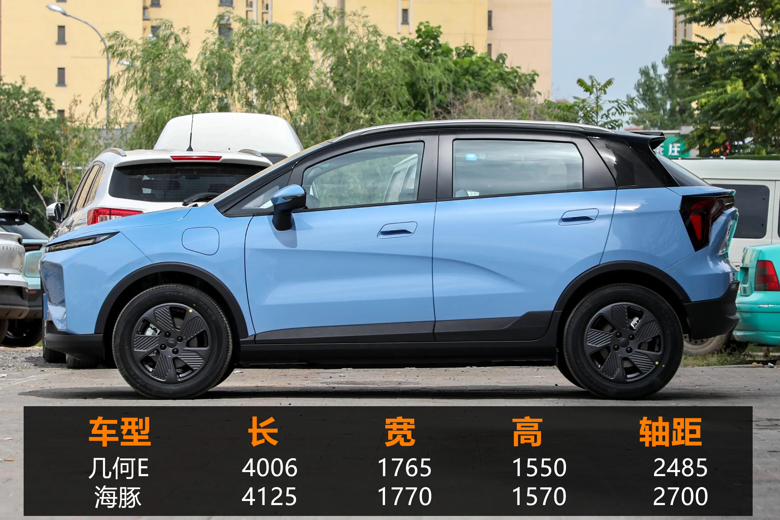 吉利几何E上市，售价8.68-10.38万元，“油改电”能击败海豚吗？