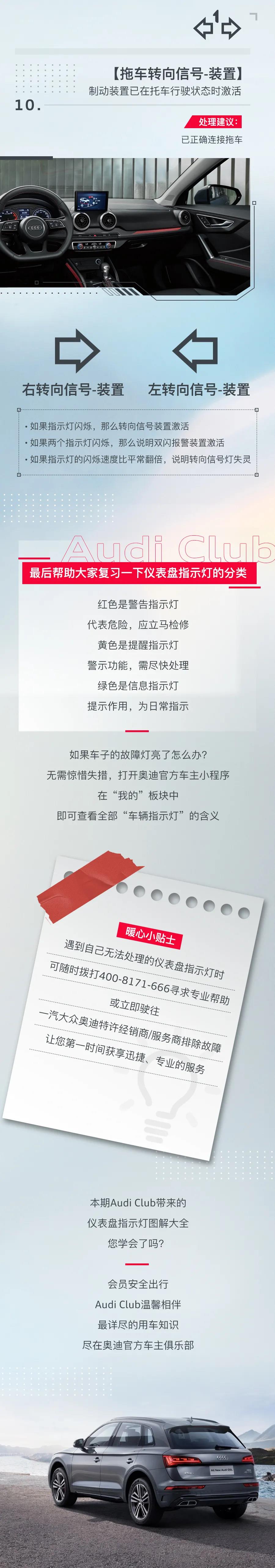 仪表盘指示灯亮了，原来是...