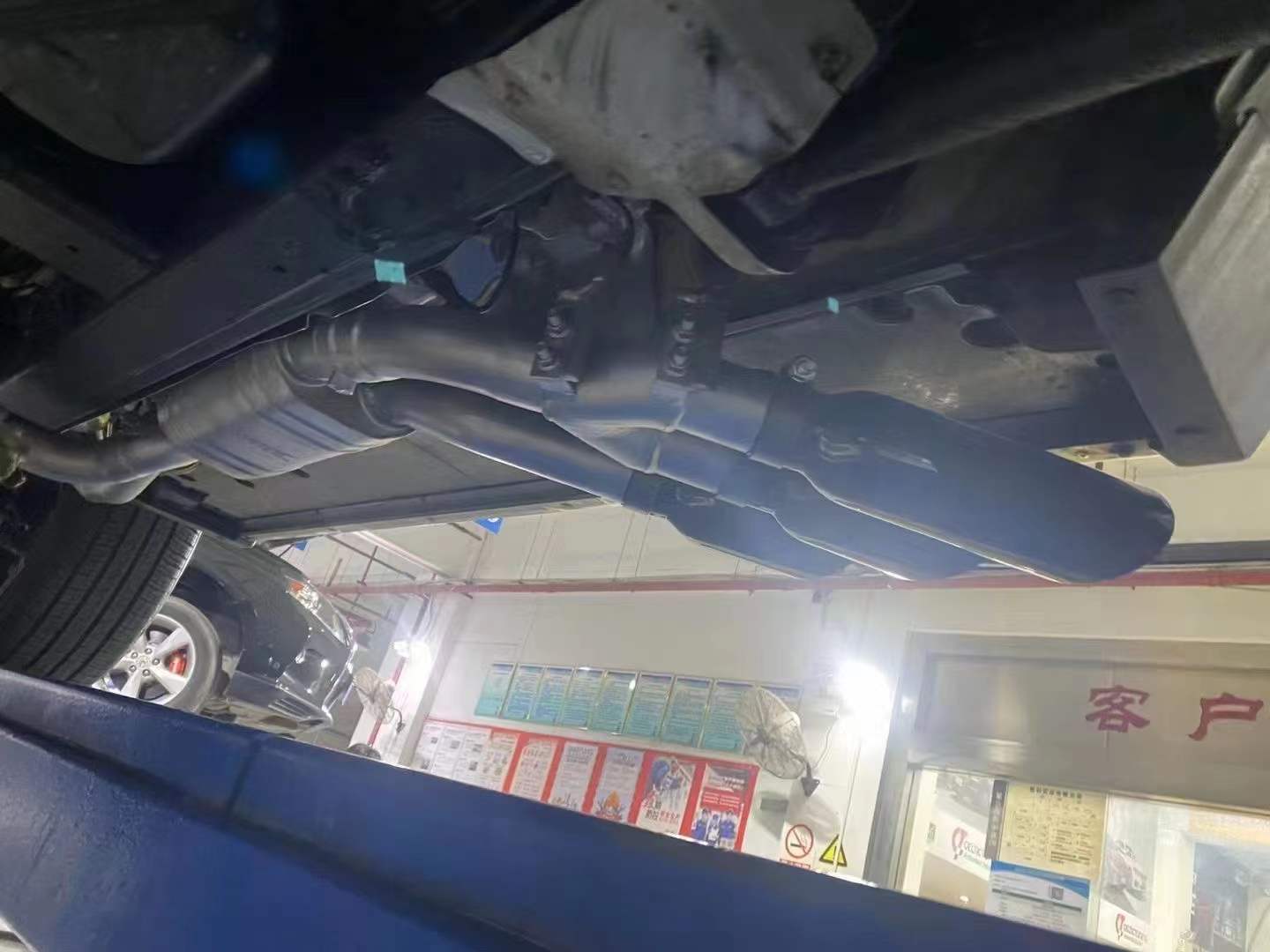 21款奔驰G350 2.0T升级Repose智能阀门排气