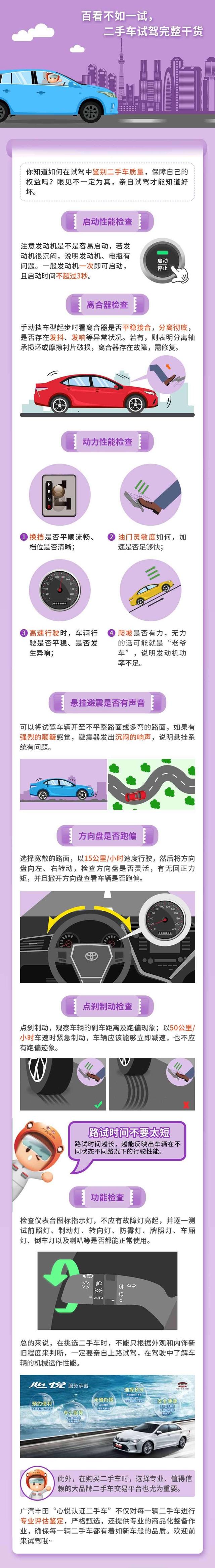 二手车试驾全攻略：这些细节决定你是否能买到好车