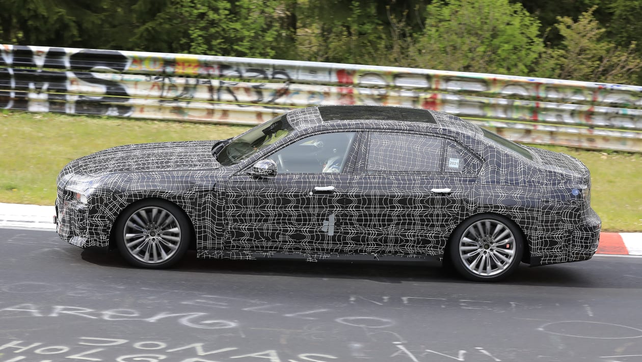 純電動版7系 寶馬i7假想圖曝光 極具辨識度