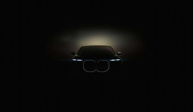 全新一代BMW 7系于2022年宝马集团财报年会揭开神秘面纱