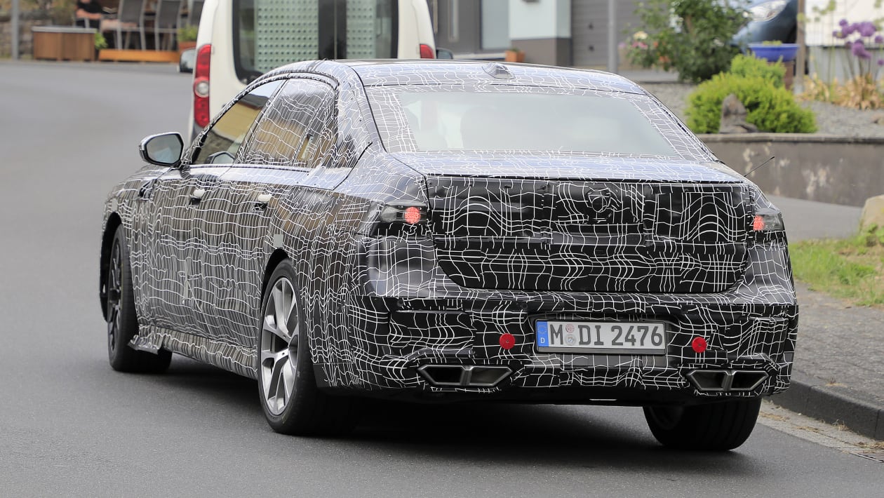 純電動版7系 寶馬i7假想圖曝光 極具辨識度