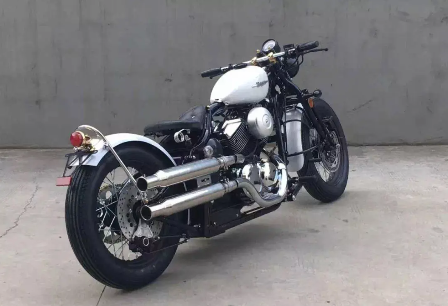 柴特 博格 v 250 软尾,配备力帆产 250cc v型双缸风冷发动机, 17.