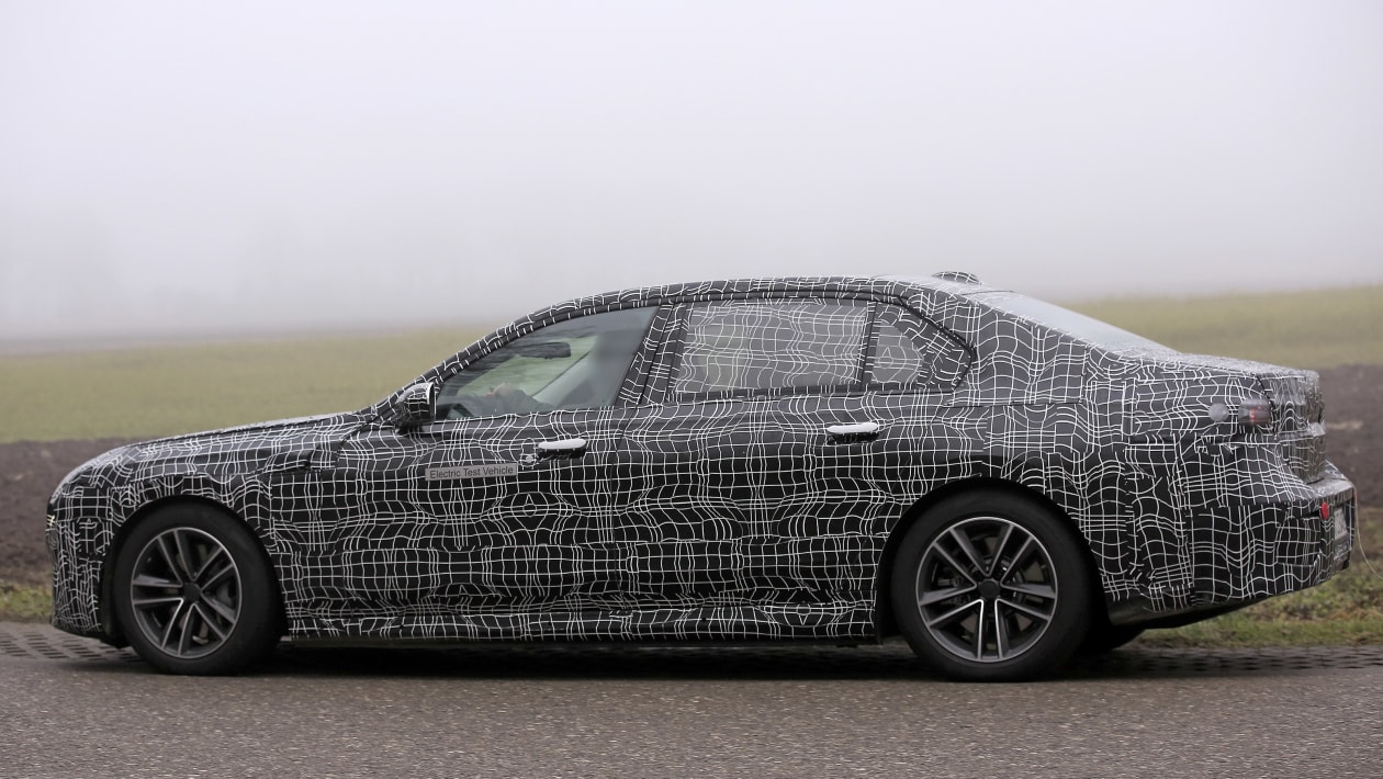 純電動版7系 寶馬i7假想圖曝光 極具辨識度