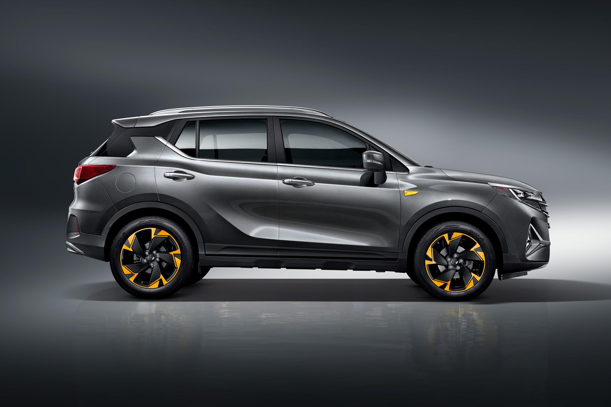 外观设计上,2022款广汽传祺gs3 power前脸采用了"凌云翼3.