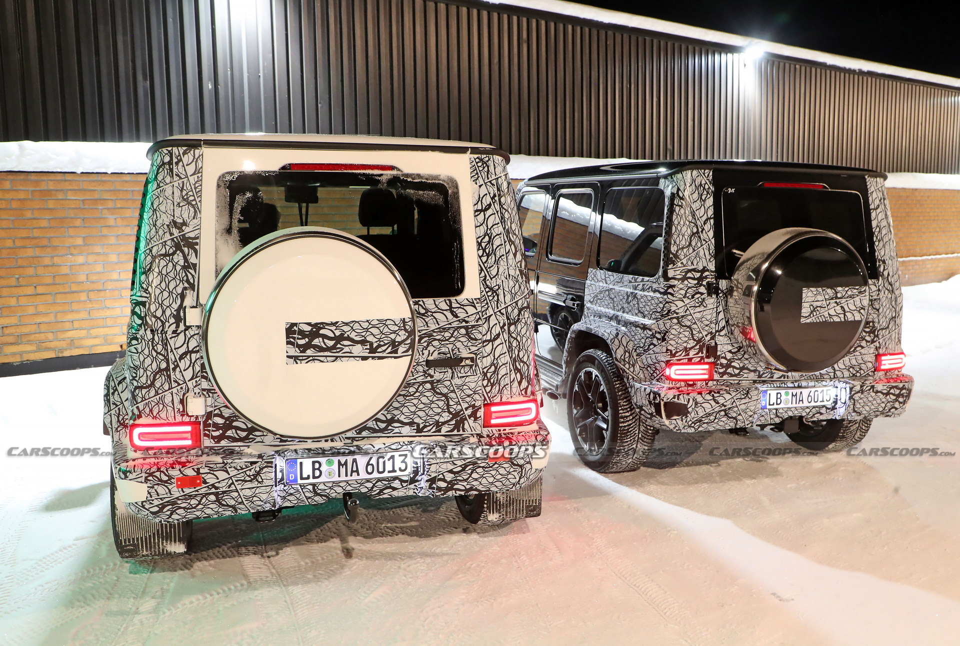 预计2023年前亮相，改款AMG G63路试谍照曝光