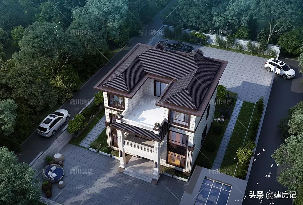 国人想建的房子，不可缺这6款湖北农村别墅，中式合院雅致又高级