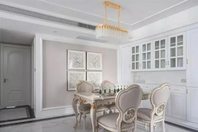 142㎡优雅欧式风，一年只住几次的客卧这样设计真的很实用