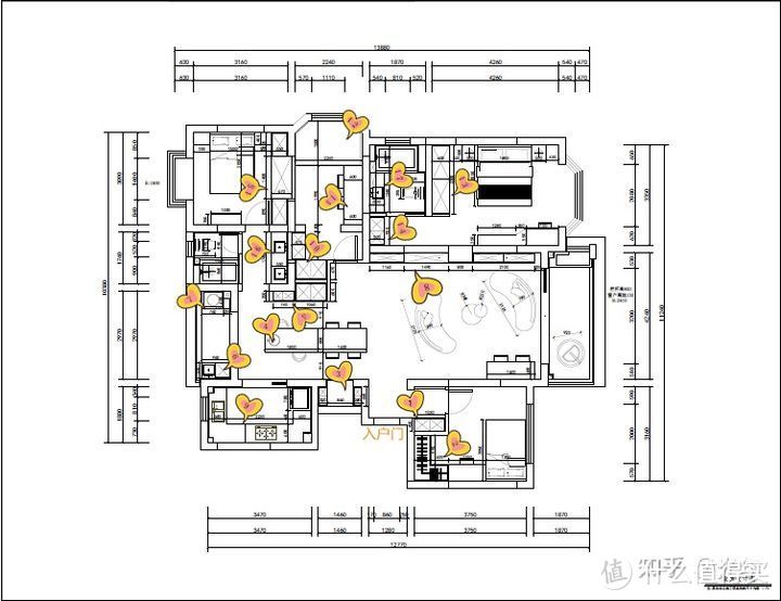 花费10w+的全屋定制，17处柜体超大储物空间