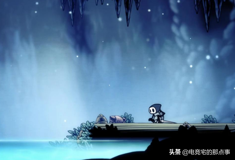 游戏《空洞骑士》，前期没强化法术没升级骨钉，头铁过去打吸血虫