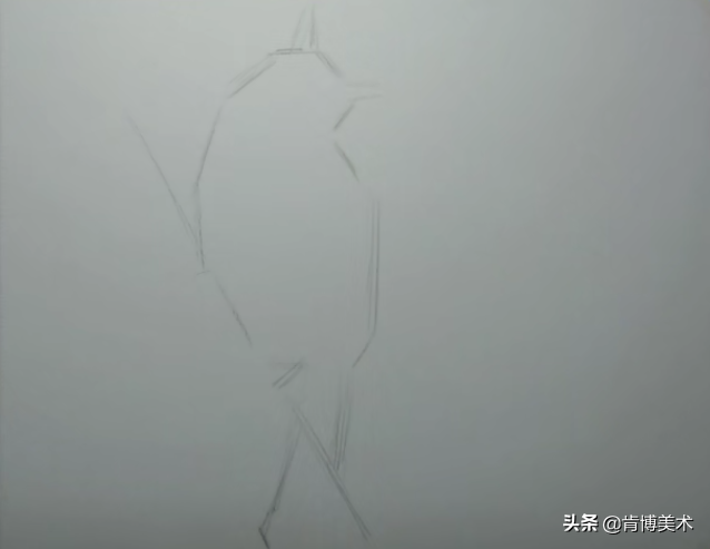 新手入门必学素描小鸟，步骤很简单，画出来传神又可爱