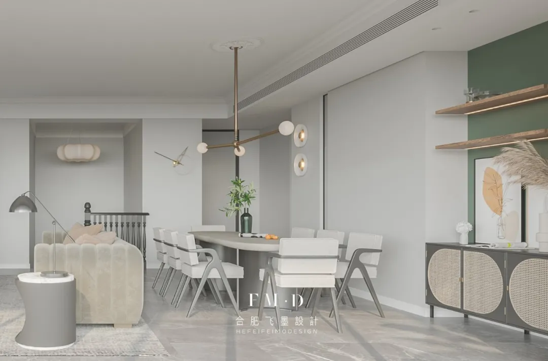 展示三世同堂200㎡的底复式，复古北欧，5室3卫收纳足颜值高