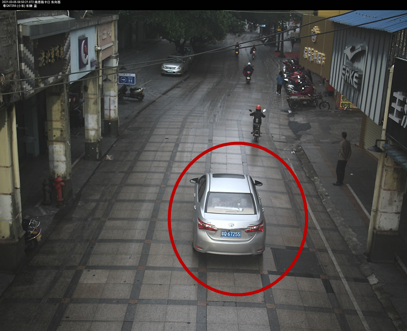 交通违法曝光！