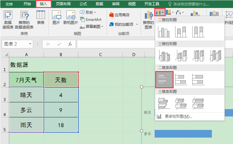 Excel办公技巧：使用图标填充数据系列打造创意图表