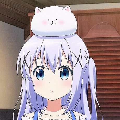 可爱又成熟的小妹妹～香风智乃头像!|请问您今天要来点兔子吗?