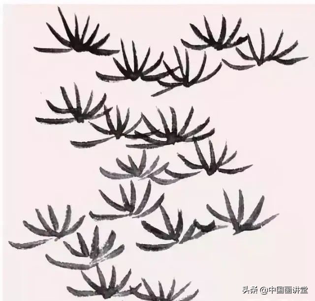 国画教程：12种点叶画法