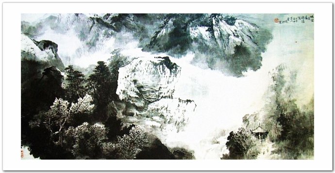 笔底情真 -- 曾晓浒山水画