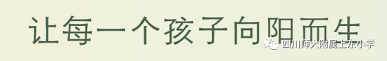 四川师范大学附属上东小学2020年秋季一年级招生公告
