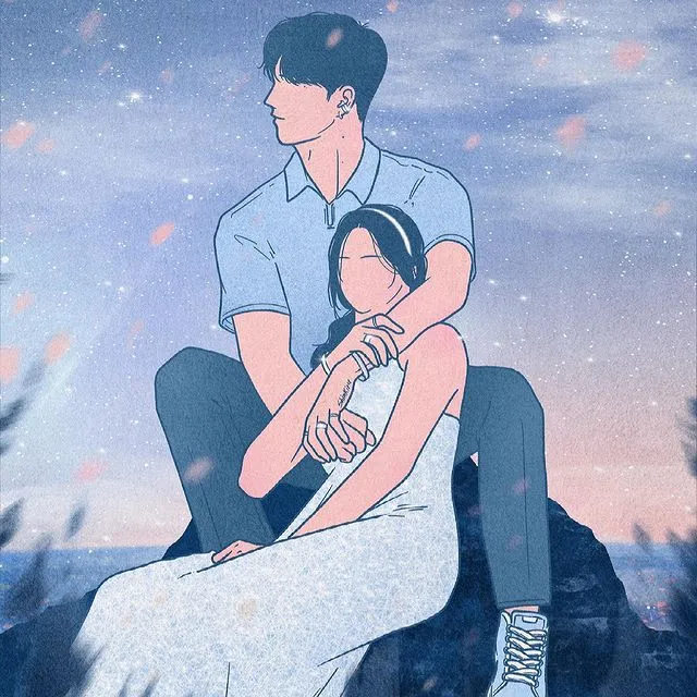 情侣睡前甜甜的故事图片 _飞翔号