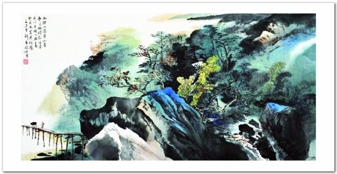 笔底情真 -- 曾晓浒山水画