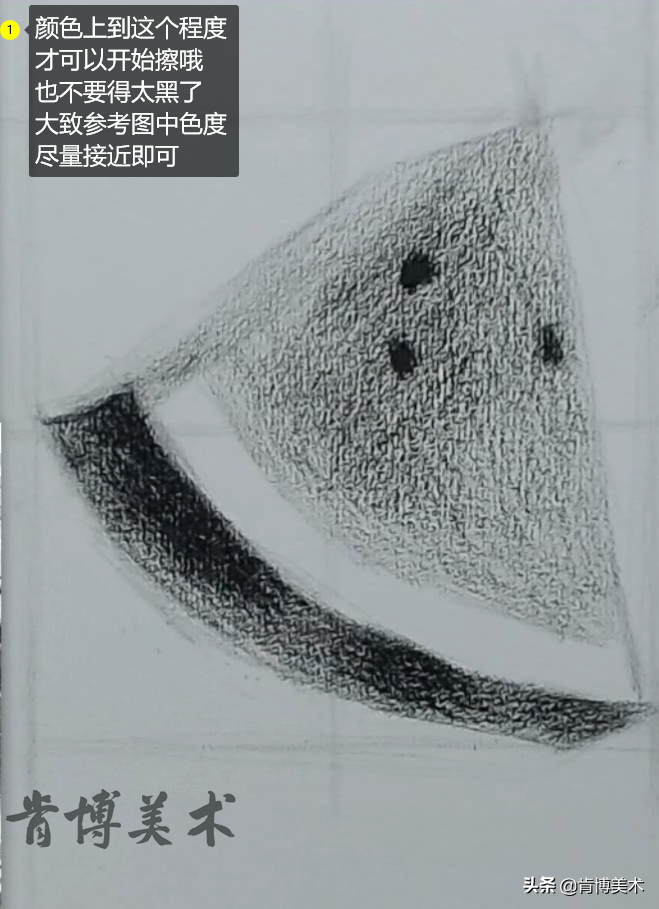 干货丨如何画好一副素描作品，让“西瓜”告诉你