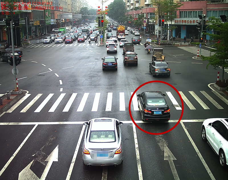 交通违法曝光！