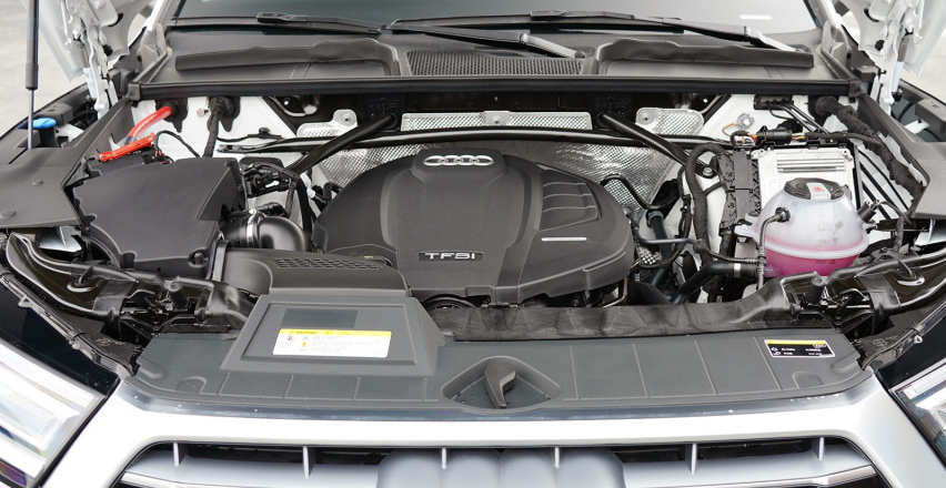 进取型奥迪Q5L，2.0T+DCT，190马力，油耗7.1L