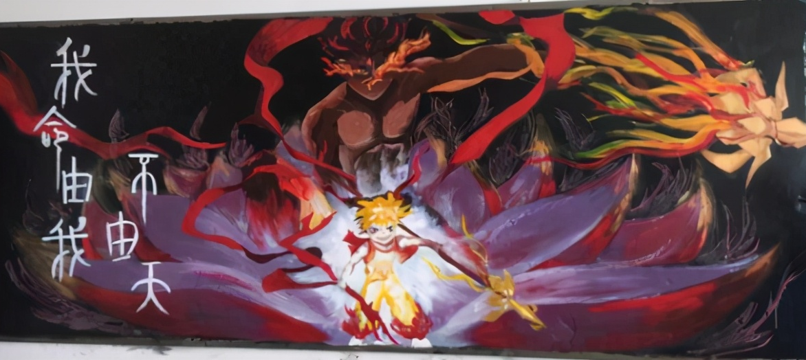 00后“创意黑板报”火了，学生美术功底了得，老师看完舍不得擦掉