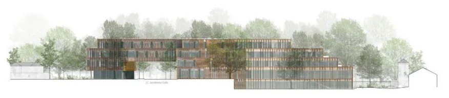 嘉士伯新总部大楼，可回收的黄铜外立面，示范了真正可持续理念