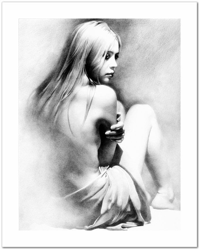 超美素描 -- 乌克兰画家丹尼斯铅笔画