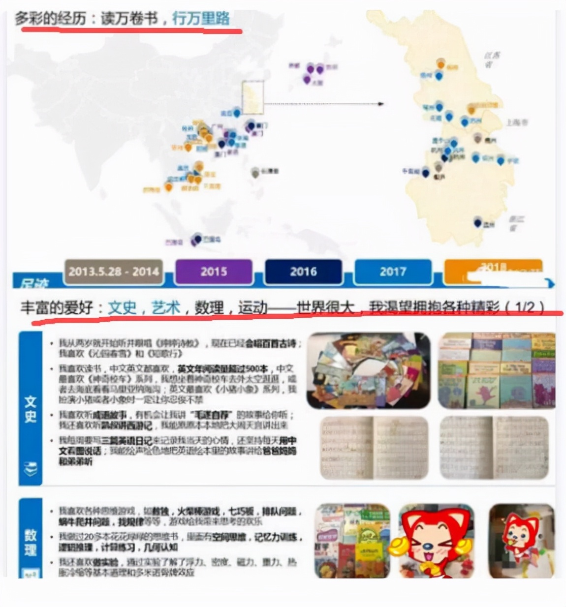 上海“幼升小”学生15页简历走红，引众人感慨，大学生都自愧不如