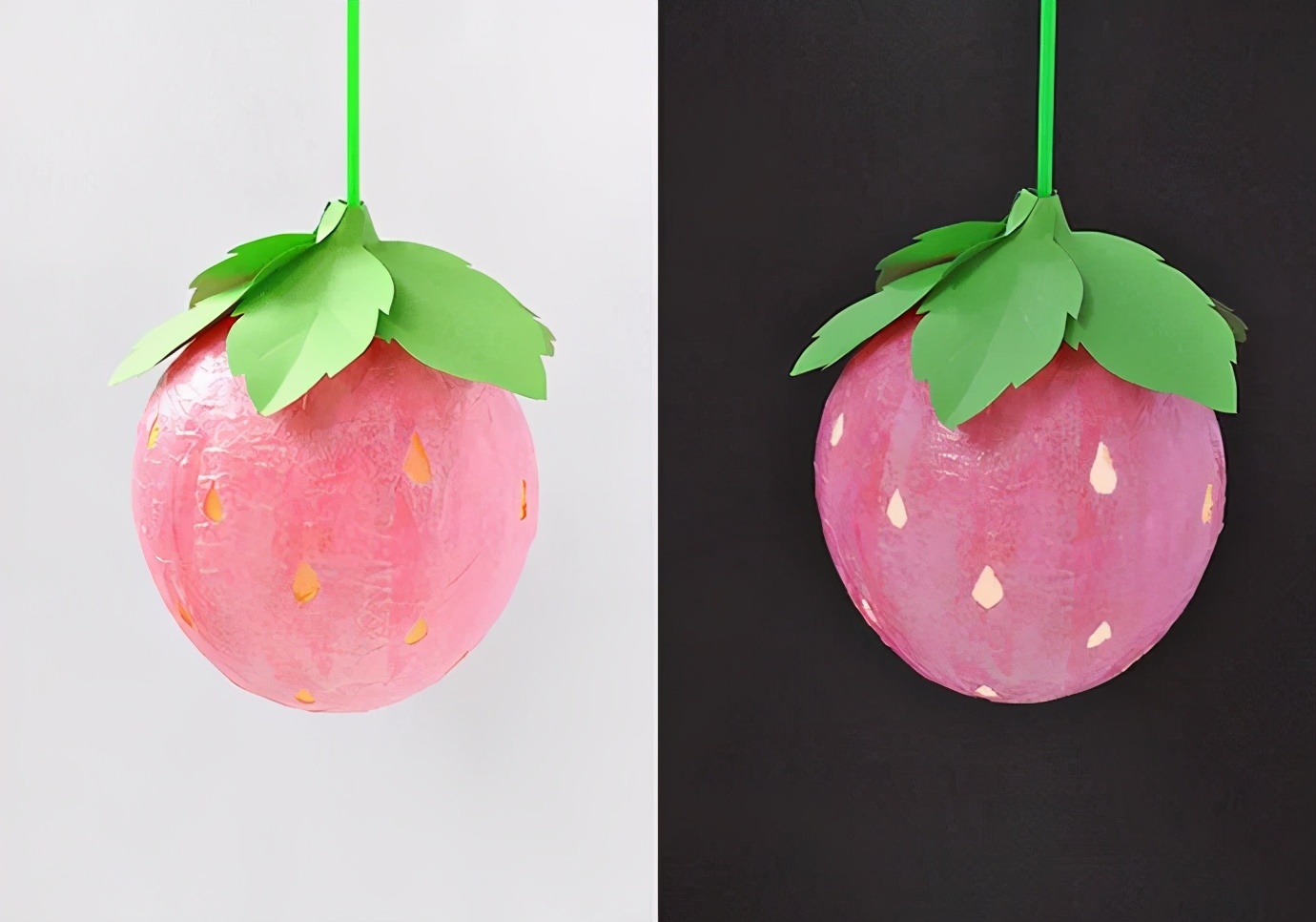 四种超可爱的手工灯笼,喜庆又简单,10分钟就能学会