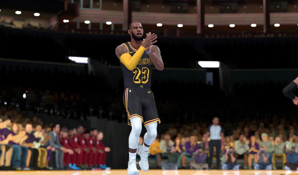 nba2kol2为什么封号(NBA2K：难民级模型怪，满突仅有50万，生涯高光是2015年总决赛)