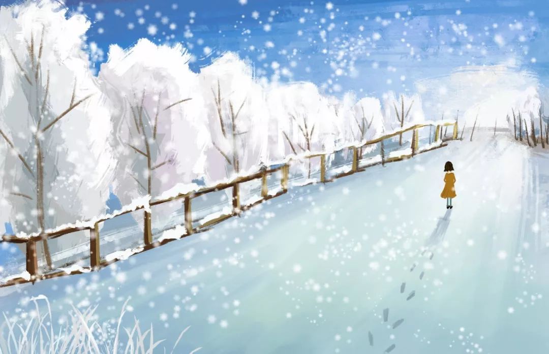 赞美雪的句子大全 朋友圈晒雪景唯美简短句子图片