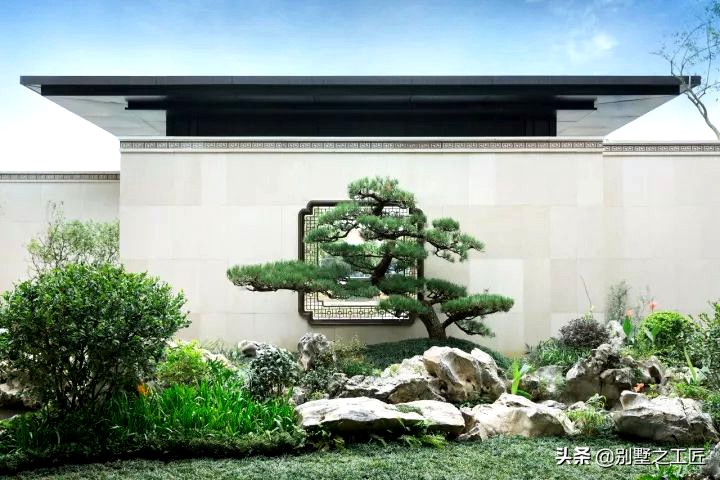 古香古色的中式宅院尽收眼底 分享值得拥有的简约新中式庭院花园