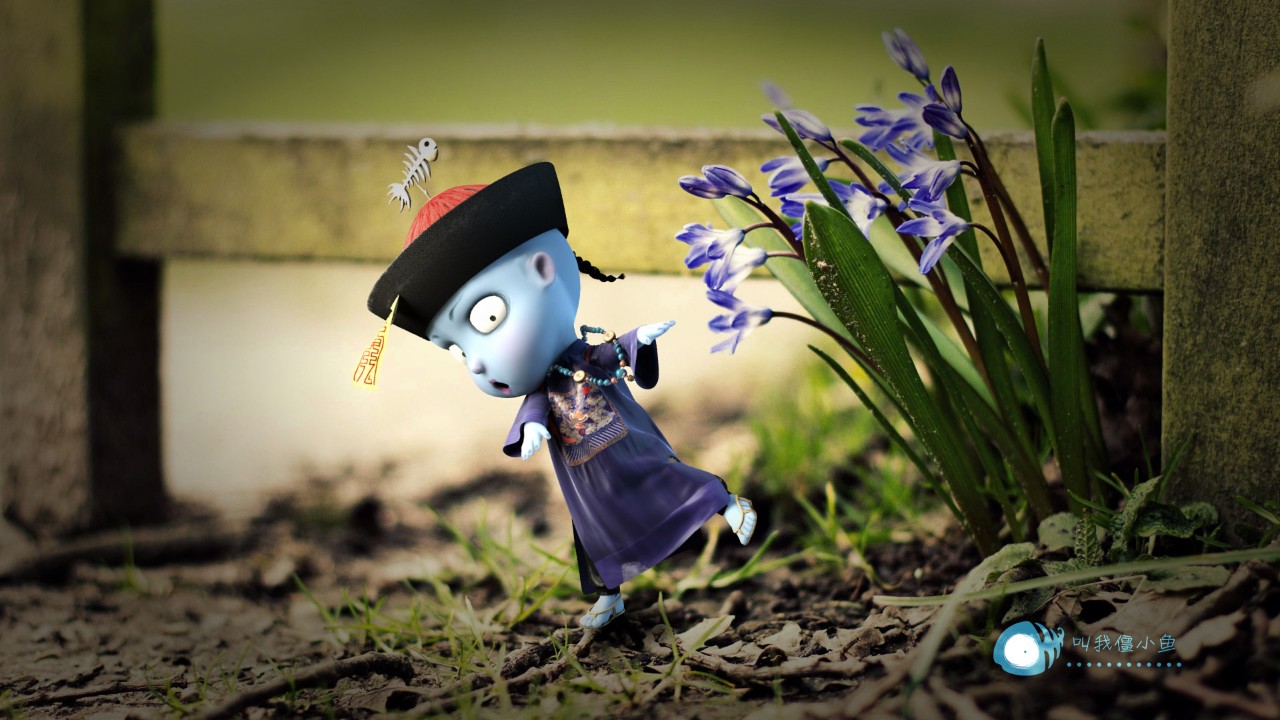 电脑壁纸|僵小鱼可爱卡通桌面壁纸