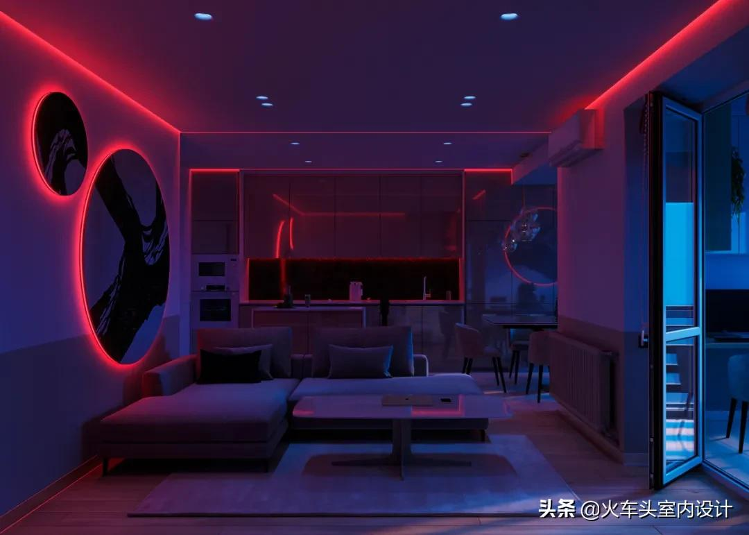 一对年轻夫妇的95㎡两居室，温暖柔和