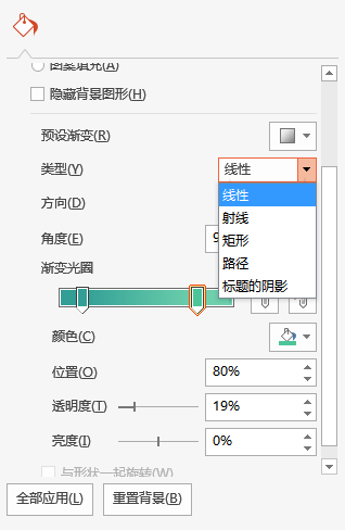 好看的幻灯片渐变效果教程