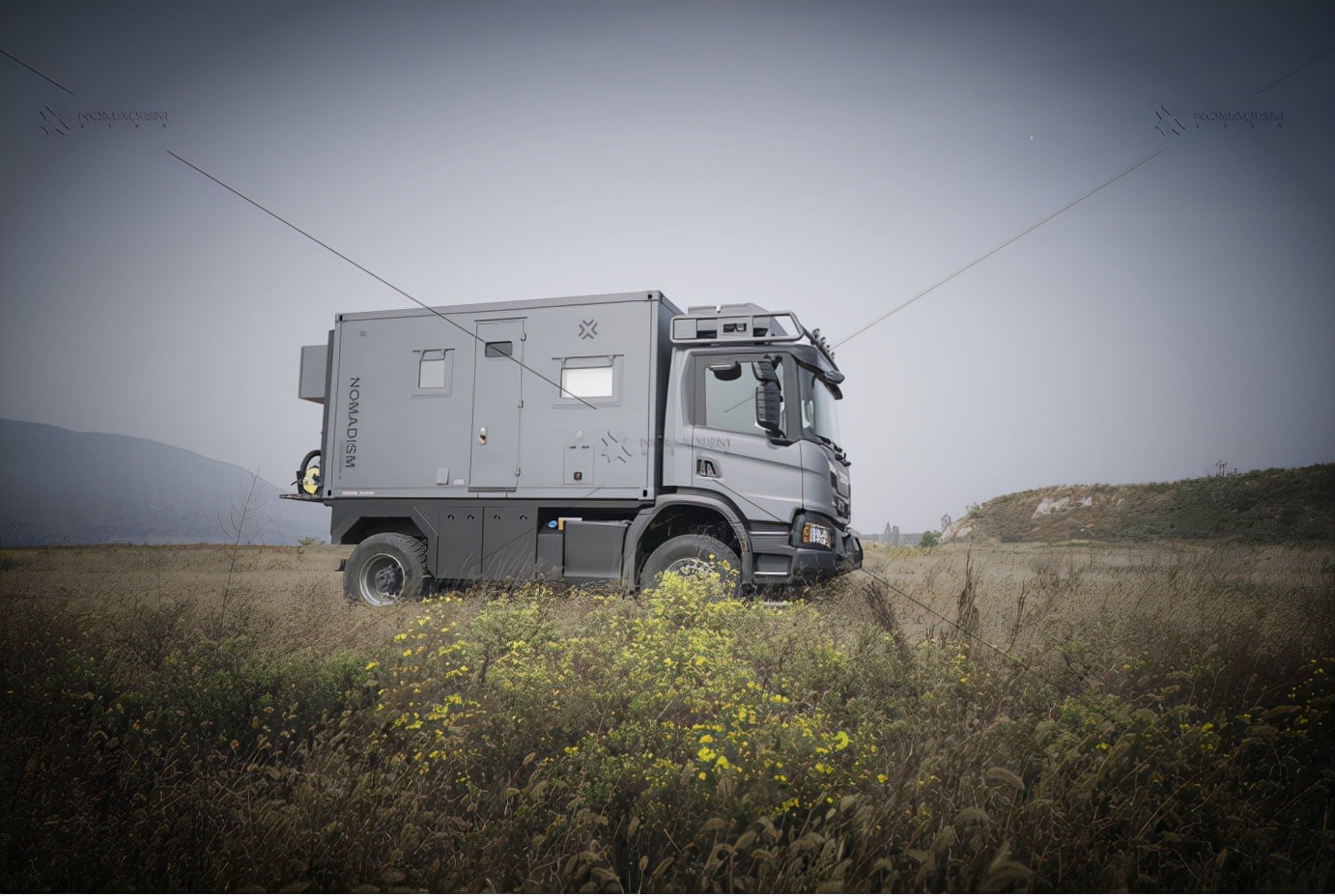 公路之王斯堪尼亚4×4越野房车（一）
