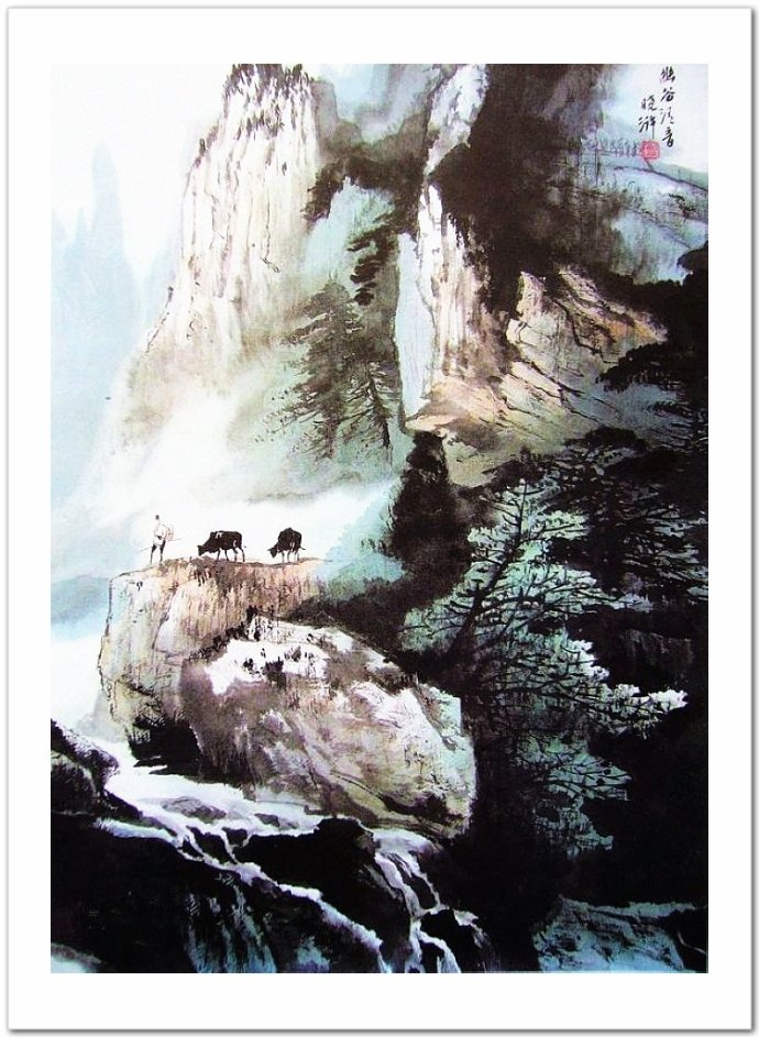 笔底情真 -- 曾晓浒山水画