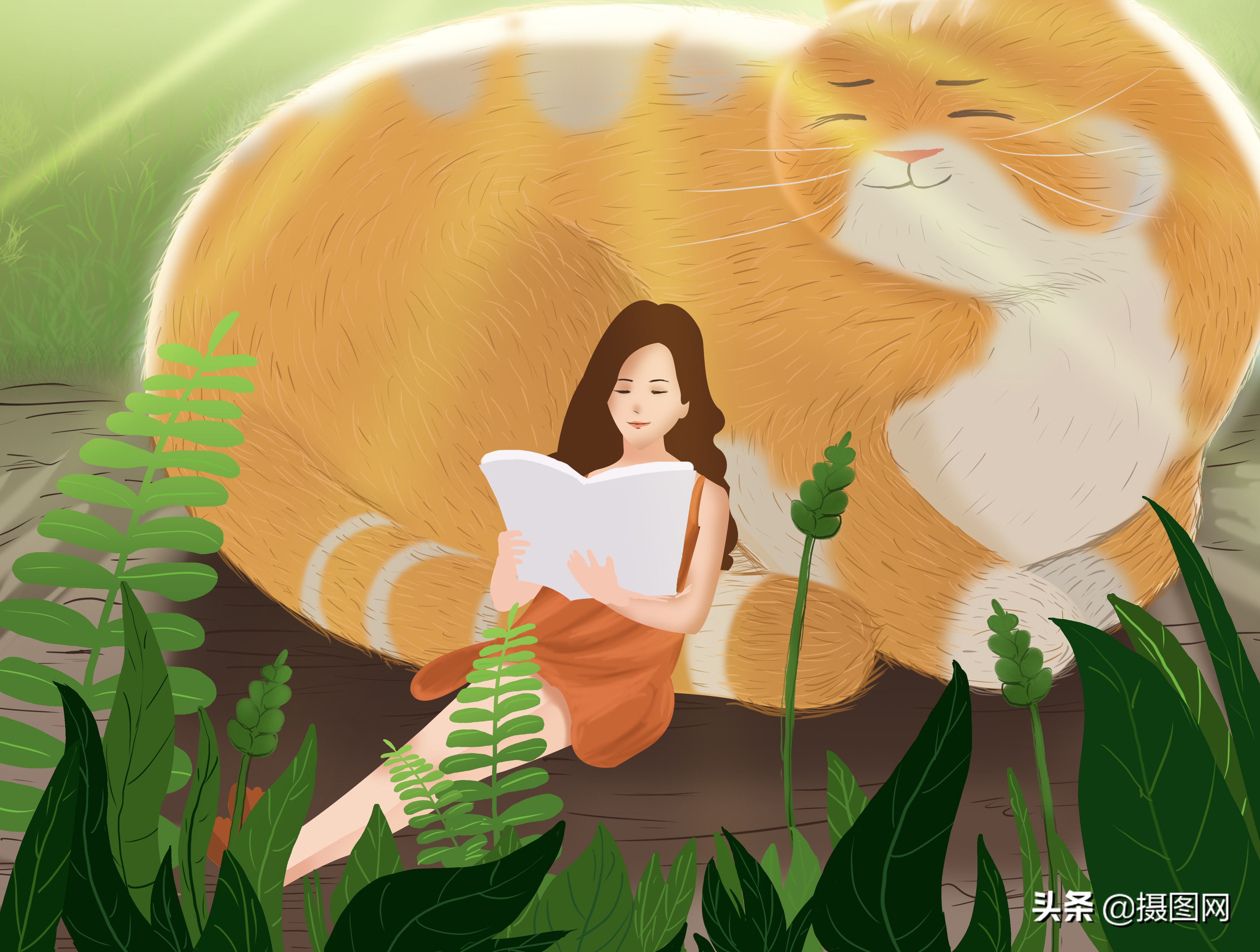 喵喵喵~可爱的猫咪插画来啦，戳进来看看有你喜欢的吗