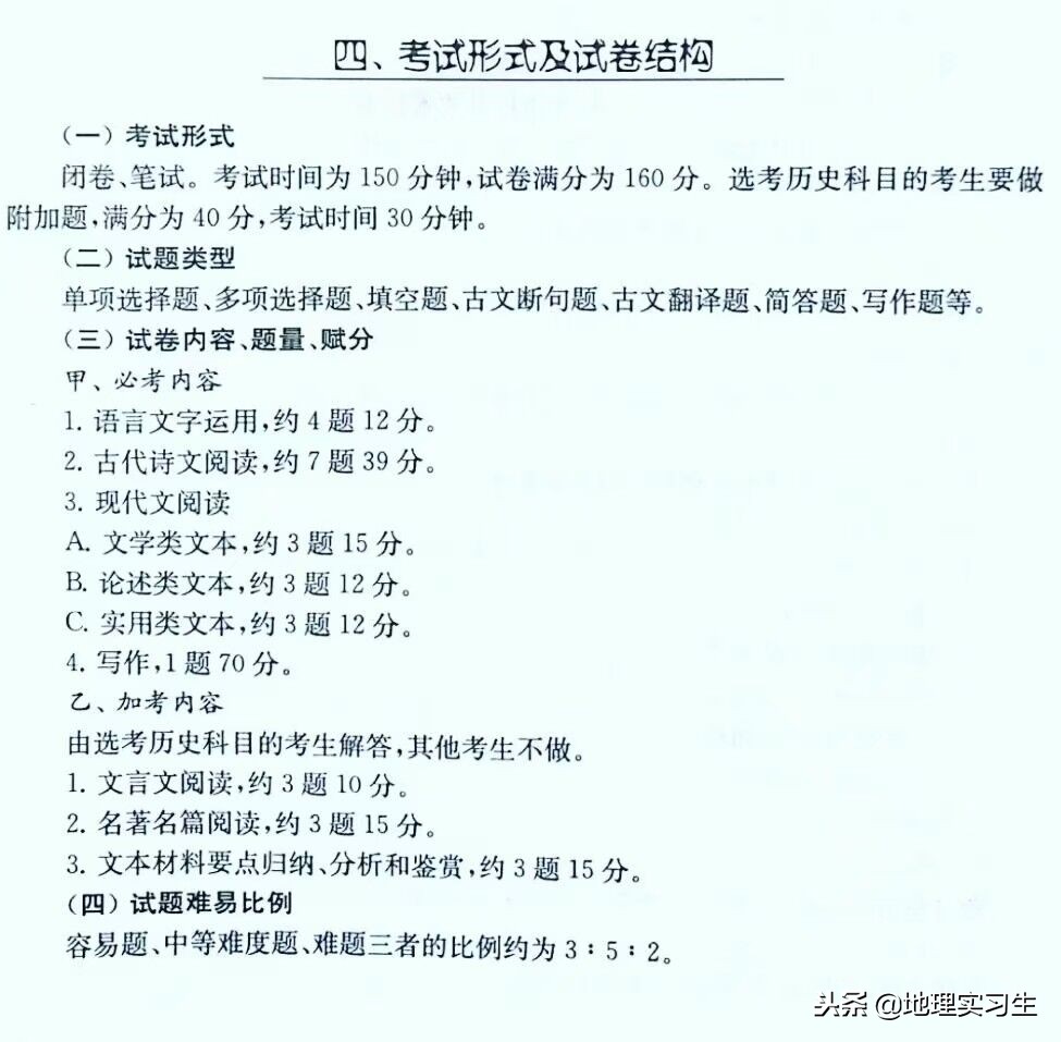 高考语文作文多少字（2019年江苏高考语文满分160分）
