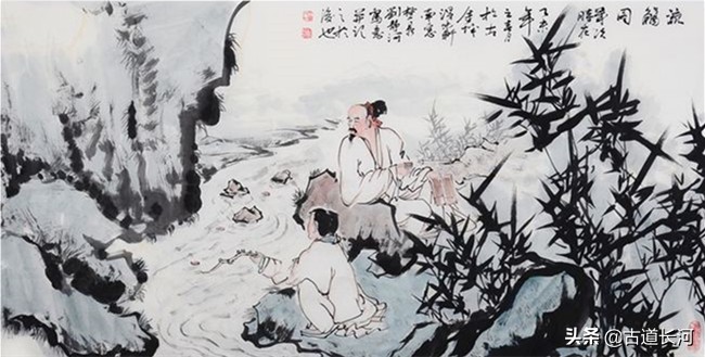 每天多认一个字：滥觞 「làn shāng」 第1张