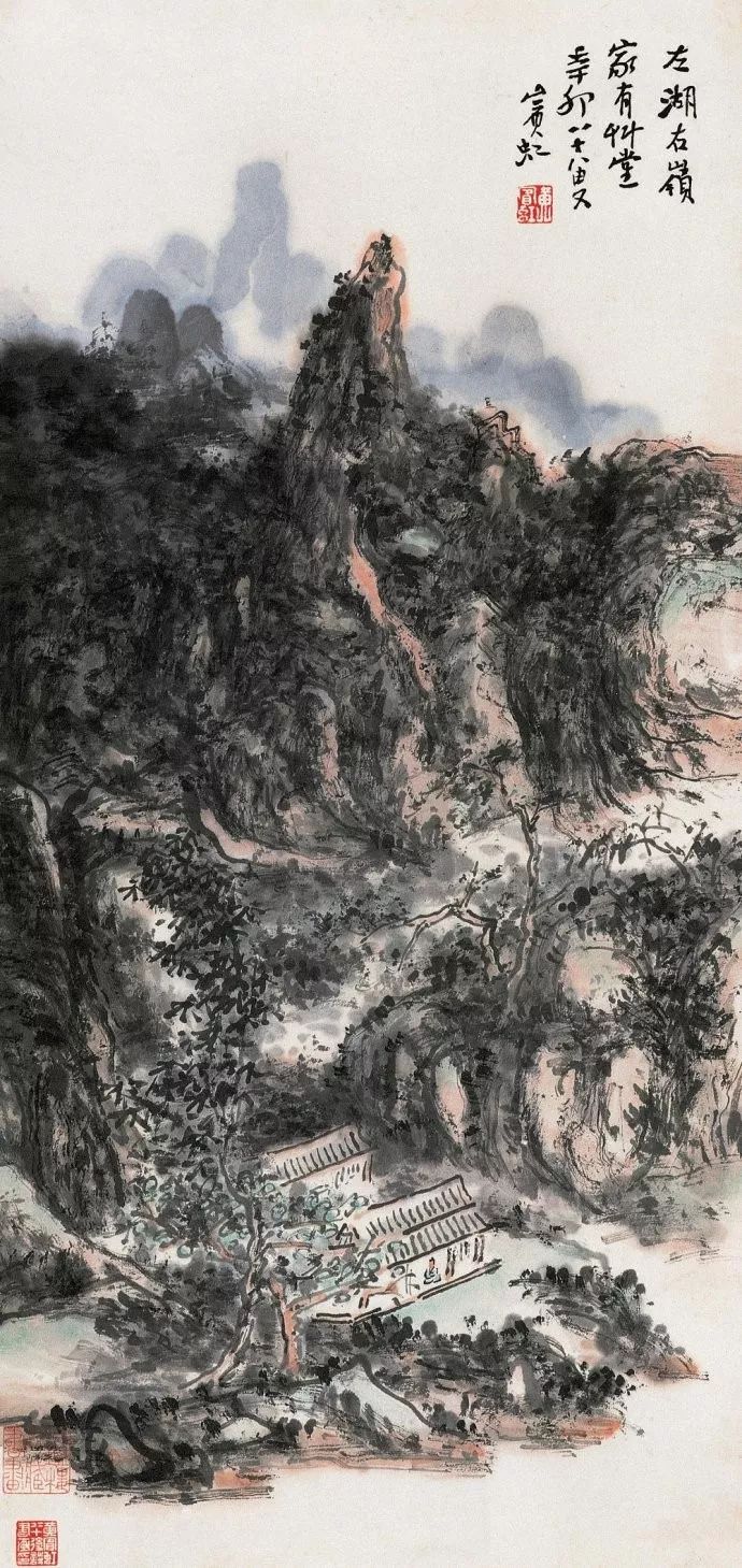 近代山水画家千古第一用墨大师（传统中国画四大家之一）