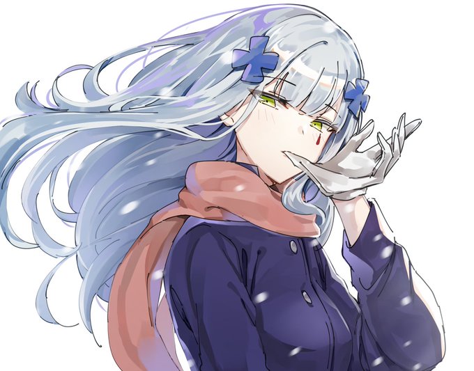 画师给枪画上了表情，总感觉有些怪怪的