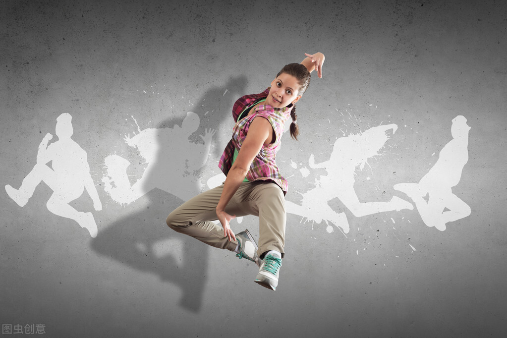 beat-matching 打碟battle 争斗call out 不服,挑战solo 独舞routine